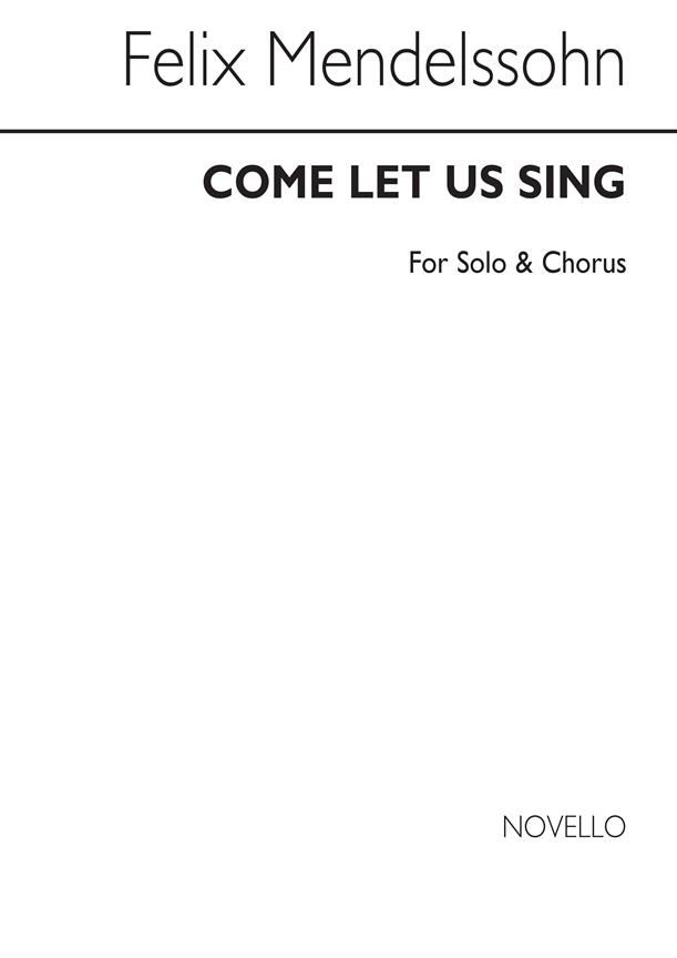 Come Let Us Sing Psalm 95 Tonic Solfa